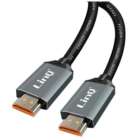Cavo Hdmi 2.1 8k 120hz Ultra Hd Con Ethernet Lunghezza 1.5m Hd-8k15 Nero - Foto 11