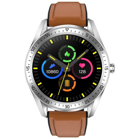 HTN - Smart Watch Display Always On Display Chiamata Bluetooth Smartwatch  Da Uomo Di Lusso Per Xiaomi Huawei Iphone Ios | Orologi Intelligenti  (marrone) - ePRICE
