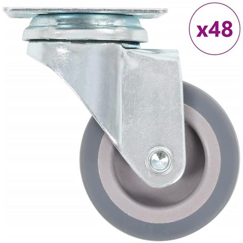 Ruote Girevoli 48 pz 50 mm - Foto 1