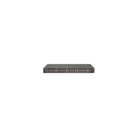 48-port 10/100TX Ethernet Routing Switch 4550T-PWR w / PoE, SNMP 1, SNMP 2, RMON, Telnet, SNMP 3, HTTP, HTTPS, IEEE 802.1D, IEEE 802.1p, IEEE 802.1Q, IEEE 802.1s, IEEE 802.1w, IEEE 802.1x, IEEE 802.3, IEEE 802.3, Gestito, 1U, 438,2 x 368,3 x 437 mm, Cablato - Foto 1