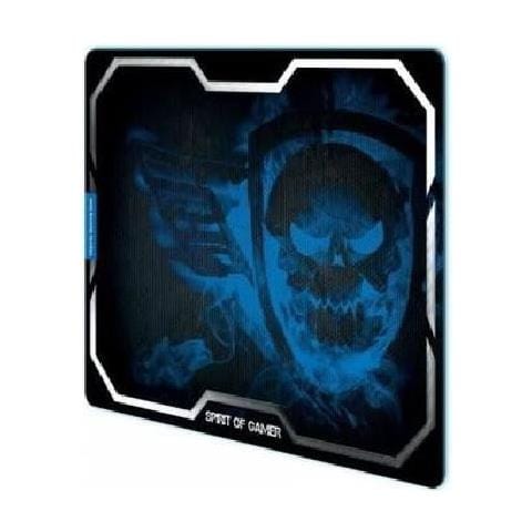 Smokey Skull Nero, Blu tappetino per mouse - Foto 3