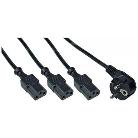 16657G 1m CEE7/7 Nero cavo di alimentazione - Foto 1