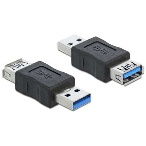 Adattatore USB 3.0 Tipo-A maschio per Tipo-A femmina Data Blocker - Foto 1