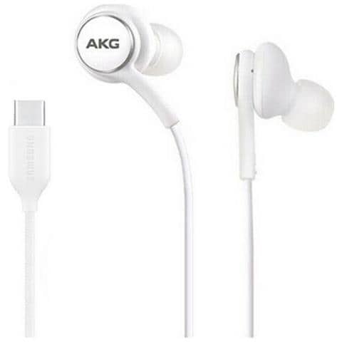 Akg Auricolare Originale Stereo Type C White Bulk Per Galaxy Note 10 - Note 10+ Plus - A80 - M40 - - Foto 1