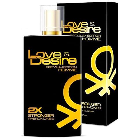 Love Desire Premium Profumo Con Feromoni Per Uomo Fragranza 100ml - Foto 1