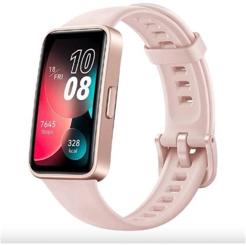 Activity Tracker Smart Band 8 Impermeabile 5 ATM Display 1.47" Bluetooth per Fitness con Cardiofrequenzimetro - Rosa - Foto 2