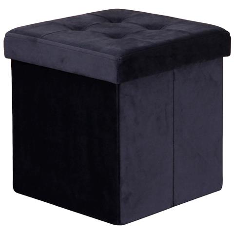 Kati - Pouf Quadrato In Velluto - Foto 1