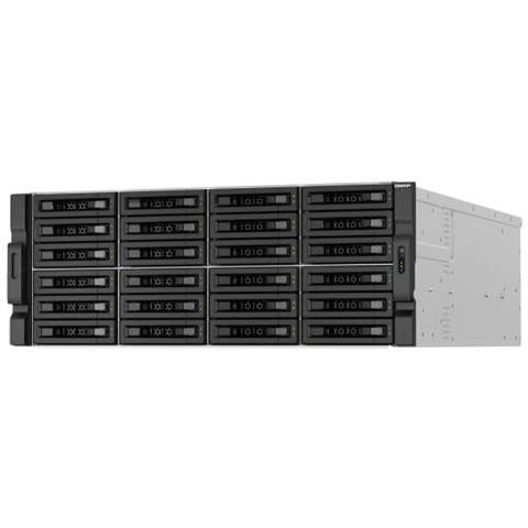 TS-H3087XU-RP NAS Armadio (4U) Collegamento ethernet LAN Nero, Bianco E-2378 - Foto 1