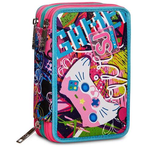 Astuccio 3 Zip Sj Gang Gleamled Girl - Foto 1