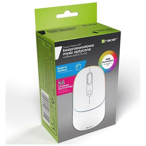 Mouse Tracer Ratero Bianco - Foto 2