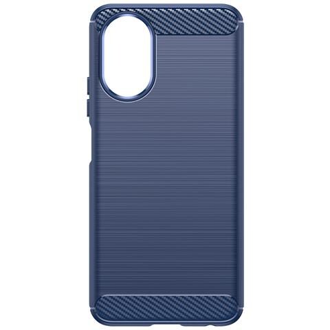 Cover Per Oppo A38 Flessibile Effetto Carbonio Spazzolato - Foto 1