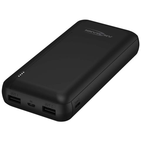 Ansmann PB212 Polimeri di litio (LiPo) 20000 mAh Nero - Foto 1