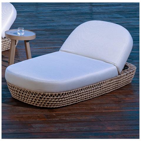 Atreides - Lettino Da Esterno In Alluminio E Corda - Foto 2