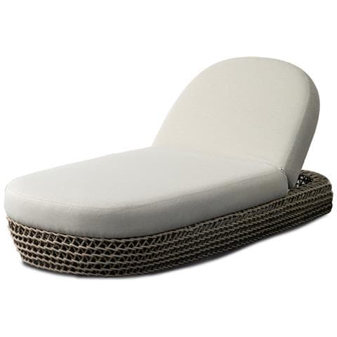 Atreides - Lettino Da Esterno In Alluminio E Corda - Foto 1