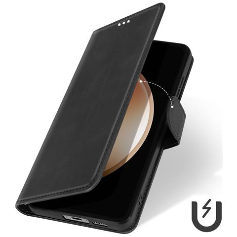 Custodia Per Samsung S24 Fe Cordino Copertina Portafoglio Supporto - Foto 2