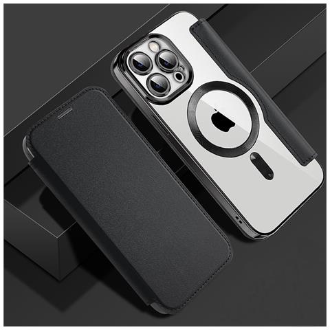 Custodia Magnetica A Libro Per Iphone Con Portacarte Iphone 14pro - Foto 2