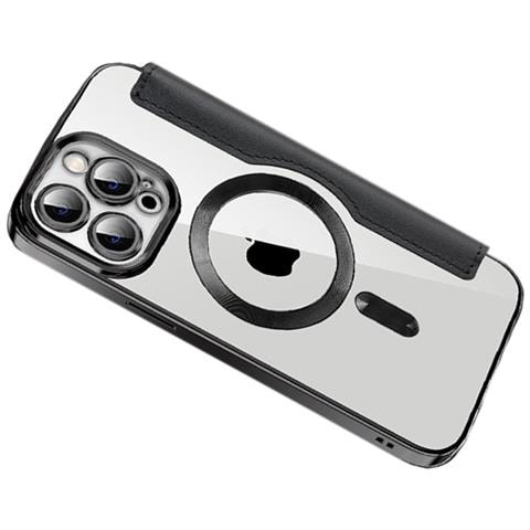 Custodia Magnetica A Libro Per Iphone Con Portacarte Iphone 14pro - Foto 5