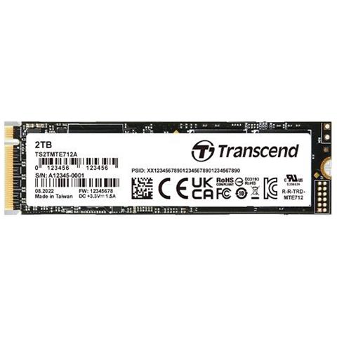 SSD 512 GB TS512GMTE712A M. 2 Interfaccia PCI Express 4.0 - Foto 1