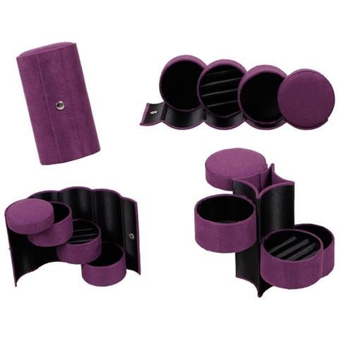 Portagioie Con 3 Cassetti - Viola - Foto 1