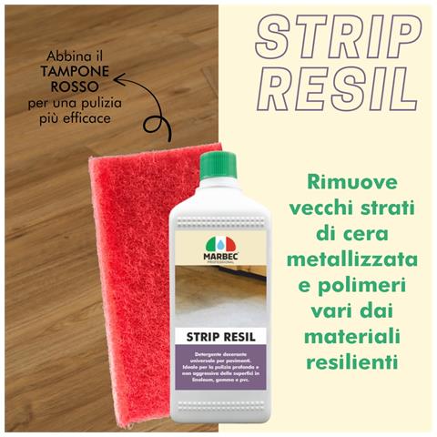 Strip Resil 5ltx4pz - Pulizia Linoleum - Foto 2