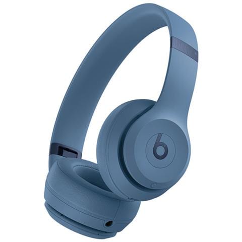 Solo4 Cuffie Over-ear Bluetooth 5.3 Con Pulsante Multifunzione, Blu - Foto 1