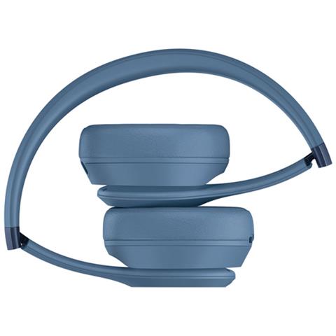 Solo4 Cuffie Over-ear Bluetooth 5.3 Con Pulsante Multifunzione, Blu - Foto 3