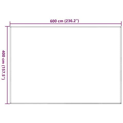 Tappeto da Tenda Verde Chiaro 400x600 cm HDPE - Foto 7