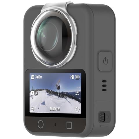 Protezione Obiettivo Per Dji Osmo 360 - Copertura In Vetro Temperato Ottico Silver - Foto 2