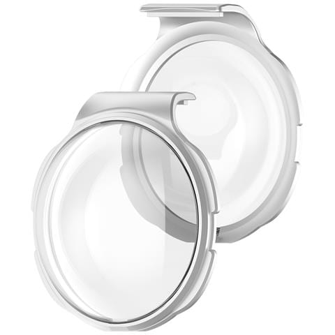 Protezione Obiettivo Per Dji Osmo 360 - Copertura In Vetro Temperato Ottico Silver - Foto 1