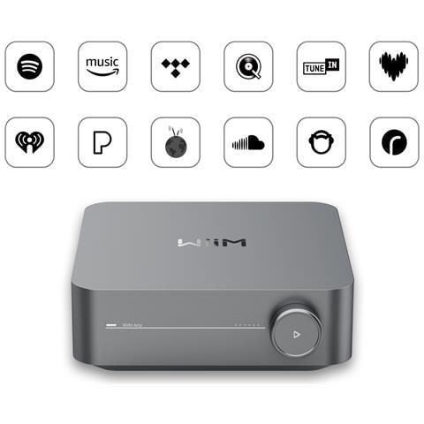 Amp Amplificatore 120W Con Cavo e Senza Cavo AC Grigio - Foto 1
