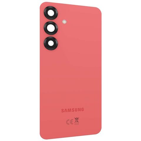 Coperchio Batteria Di Ricambio Per Galaxy S25 Service Pack Con Adesivo, Rosso - Foto 4