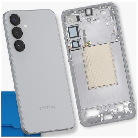 Telaio Centrale Originale Per Galaxy S25 Plus Vestibilità Precisa E Sicura, Argento - Foto 2