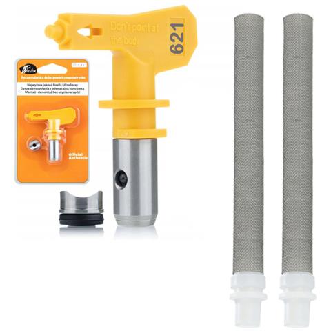 Ugello Di Spruzzatura Ultra Spray 621 - Alta Qualità E Durata | Compatibile Con Graco, Titan, Wagner | Larghezza 30cm, 60 Mesh - Foto 1