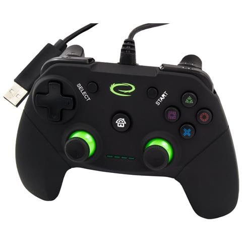 Egg110k Controller Gamepad Pc, Playstation 3 Analogico /digitale Usb 2.0 Nero - Foto 3