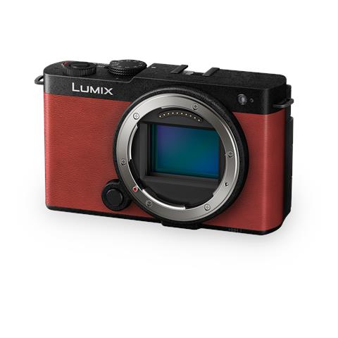 Fotocamera Lumix S9 24.2MP CMOS 6K Ultra HD Touch Screen Wi-Fi Colore Rosso - Foto 5