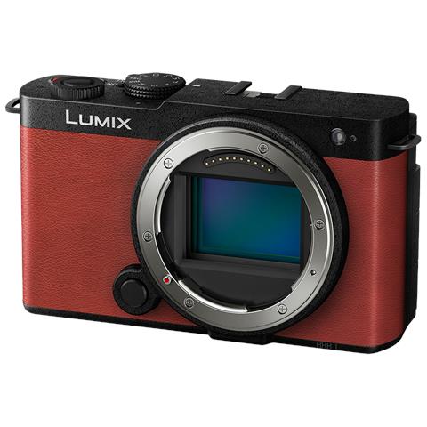 Lumix S9 Fotocamera compatta 24,2 MP CMOS 12000 x 8000 Pixel Rosso - Foto 1