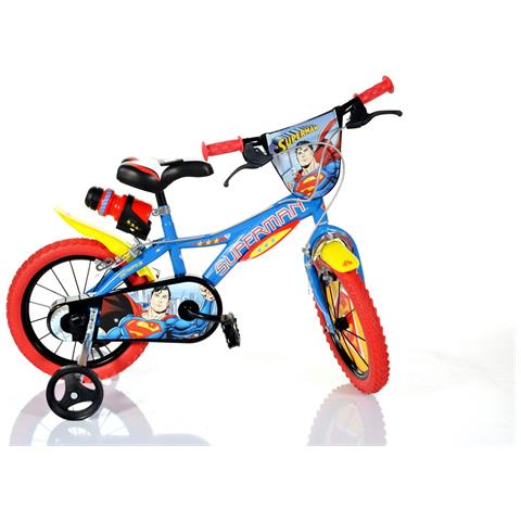 Bici Da Bambino Misura 16'' Art. 616-sm Bicicletta Da Bimbo Supereroe Linea Superman - Foto 1