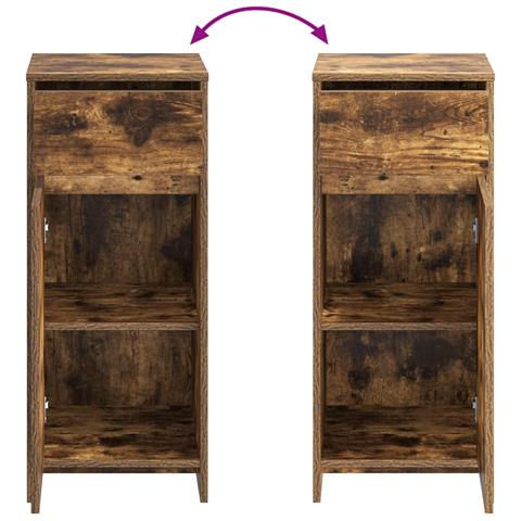 Mobile da Bagno Rovere Fumo 35 x 36,5 x 85 cm - Foto 8