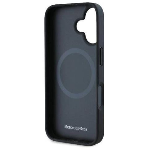 Custodia Magsafe In Pelle Nera Per Iphone 16, Con Texture Semplice E Raffinata. - Foto 7