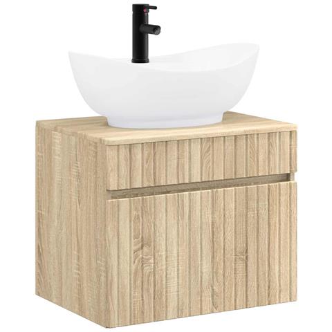 Set di mobili per il bagno Rovere Sonoma Legno ingegnerizzato - Foto 1
