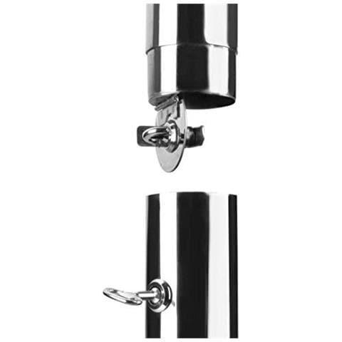 Posacenere rotondo Pier in acciaio inox 63332. 92 x 8 cm - Foto 3