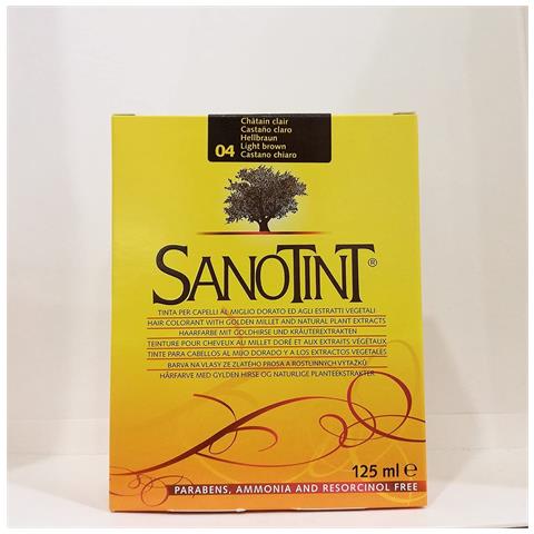 Sanotint Tintura Capelli 04 Castano Chiaro 125 ml - Foto 3