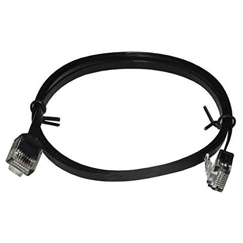 Cavo Rete Utp Cat. 6a Ultrapiatto Con Connettore Salvaspazio Mt 1 - Foto 1