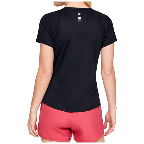 Speed Stride Sport Mesh Short Sleeve 1326464-001, Donna, Nero, Maglietta, Numero: Xs - Foto 2