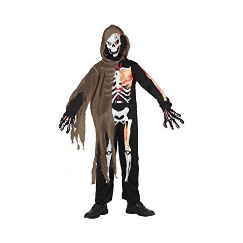 Costume Da Scheletro Taglia 5/6 Anni 5265 - Foto 1