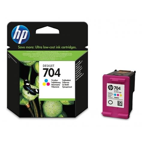 CN693aE Testina di Stampa Originale 704 Ciano Magenta Giallo per advantage Series 2000 Ink Deskje Capacità 200 Pagine - Foto 1