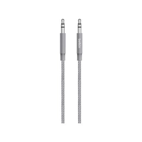 Cavo AUX per Audio da 3.5 mm Maschio / Maschio 1.2 m Colore Grigio - Foto 1