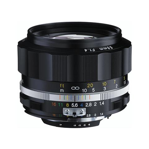 SL II - S 58 mm / F 1.4 Nokton, Standard, 7/6, Nikon AI-S, 1:5.8, Nikon, Nero - Foto 1