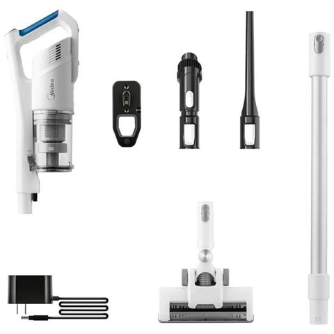 Scopa Elettrica Ricaricabile P5 21.6V Senza Sacco 0,45 L Colore Bianco - Foto 1