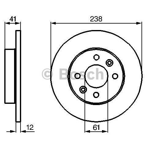 Disco Freno 986478105 - Foto 1